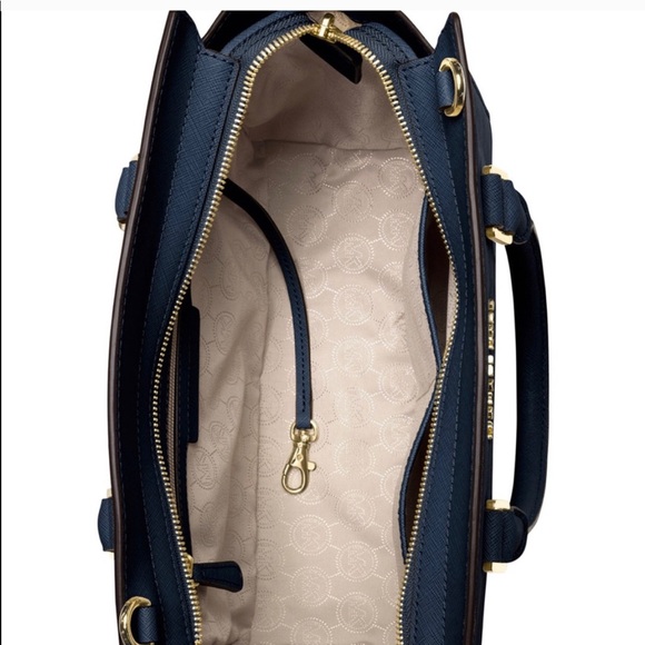 Navy Blue Michael Kors Purse - Picture 2 of 2